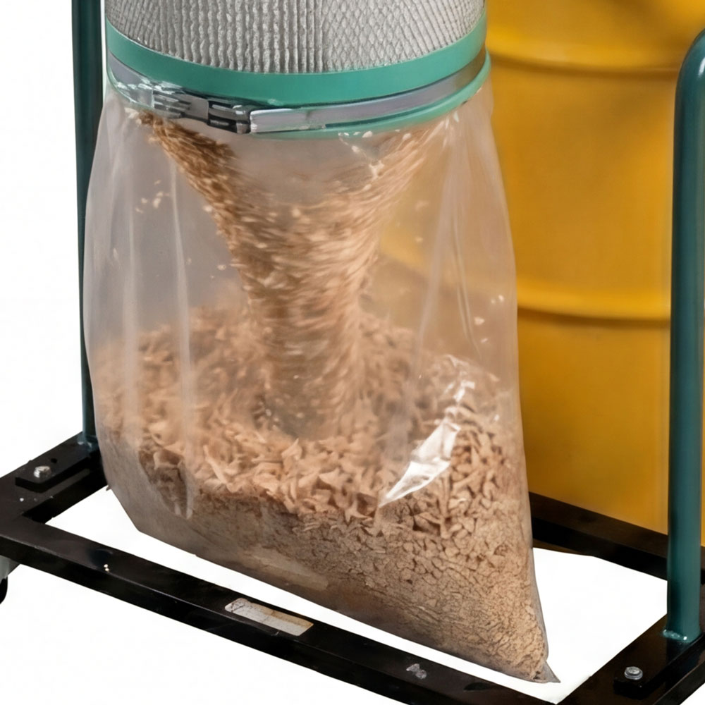 4 Mil 30 x 30 Dust Collection Poly Bags