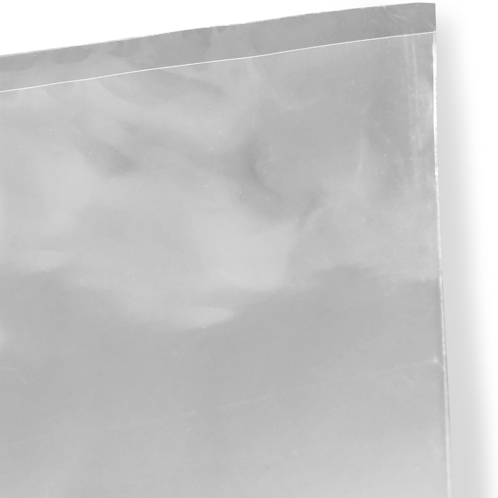 Close up of 30 x 36 2 Mil Flat Poly Bag Lip