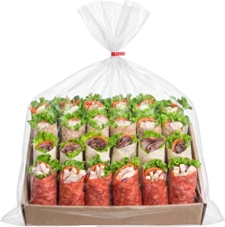32" x 32" 1.5 Mil Flat Poly Bags