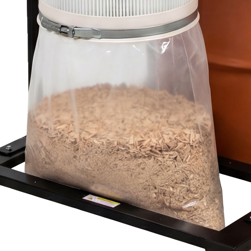 4 Mil 32 x 32 Poly Dust Collector Bags