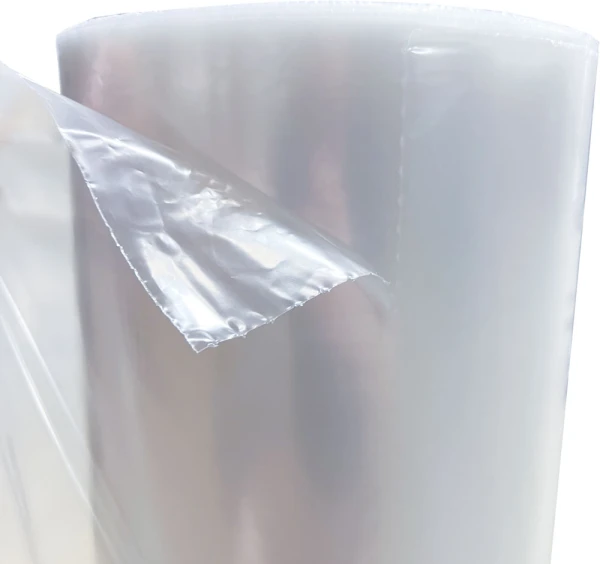 32 x 48 4 Mil Bags on Roll Perforation Perforation of 32x48 Flat 4 Mil Poly Bags on Roll