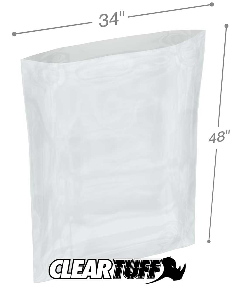 34 x 48 1.5 mil Poly Bags
