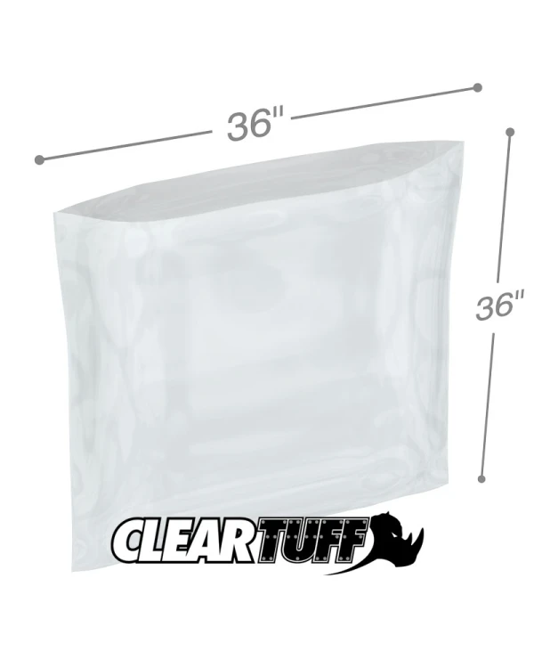 2 Mil 36" x 36" Poly Bags 2 Mil 36 x 36 Poly Bags