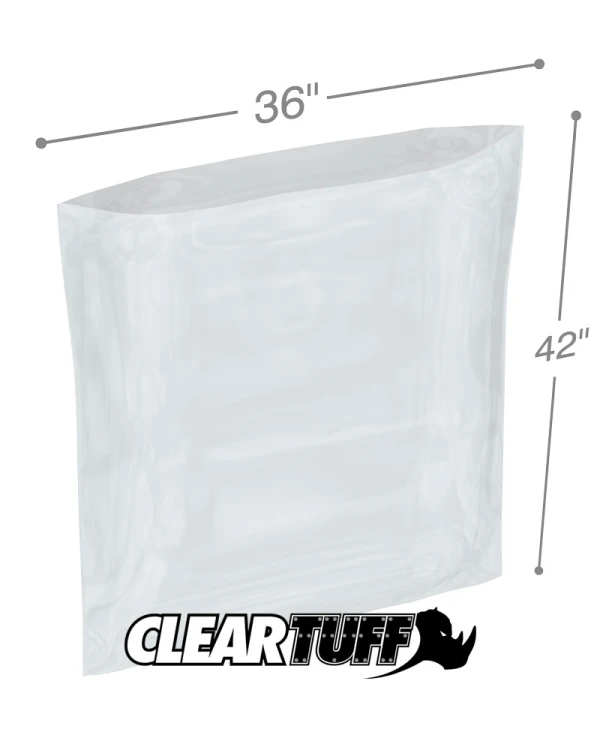 36 x 42 2 mil Poly Bags
