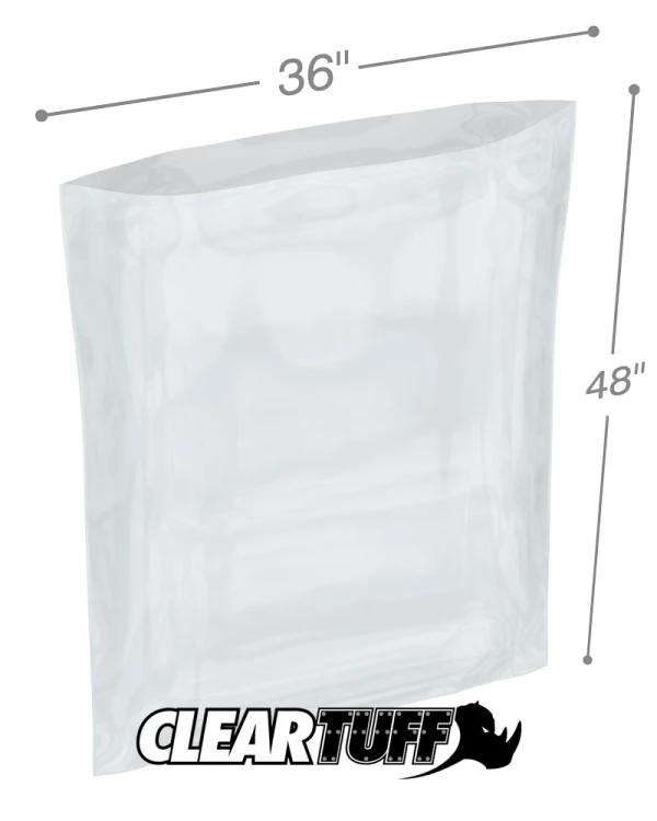36 x 48 1 mil Poly Bags