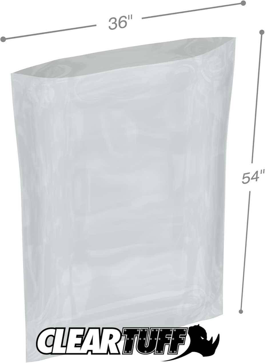 36 x 54 2 mil Poly Bags