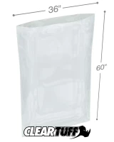 Clear 36 x 60 1.5 mil Poly Bags