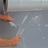 36x48 3mil Flat Poly and Plastic Bags on Roll