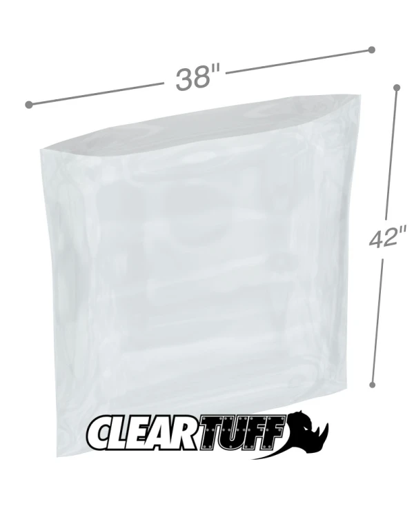 38 x 42 2 mil Poly Bags