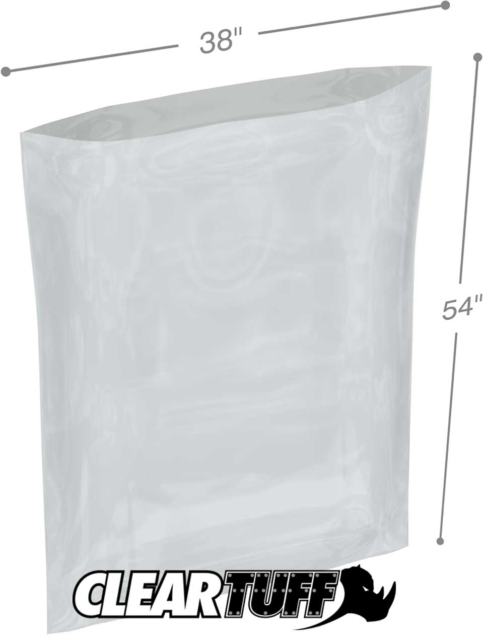 38 x 54 2 mil Poly Bags