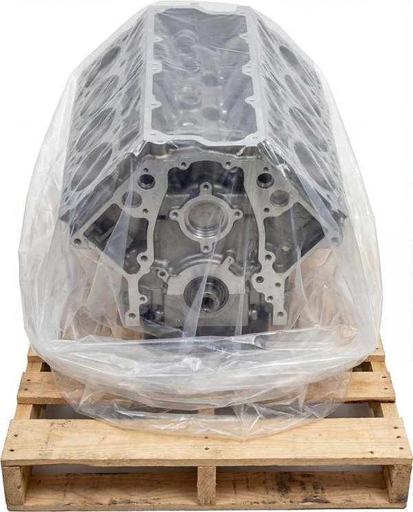 38 x 60 6 Mil Flat Poly Bags Protection 6 Mil 38 x 60 Poly Bags Protecting Engine Block