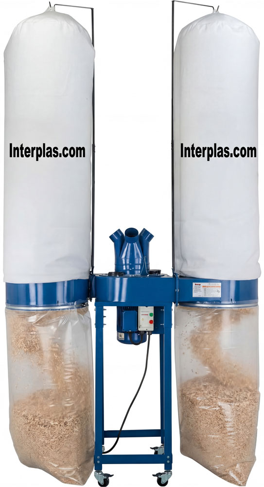 6 Mil 38 x 60 Poly Dust Collector Bags