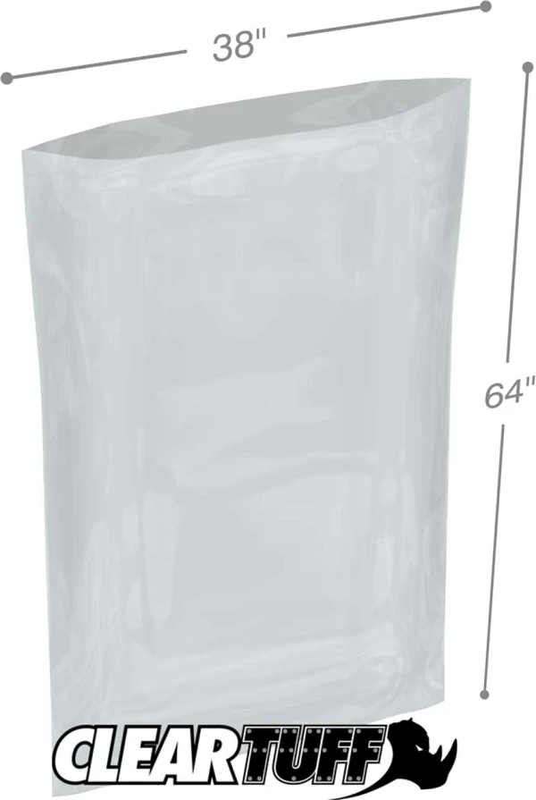38 x 64 2 mil Poly Bags 38 x 64 2 mil Poly Bags