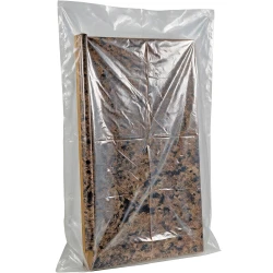38" x 65" 6 Mil Flat Poly Bags