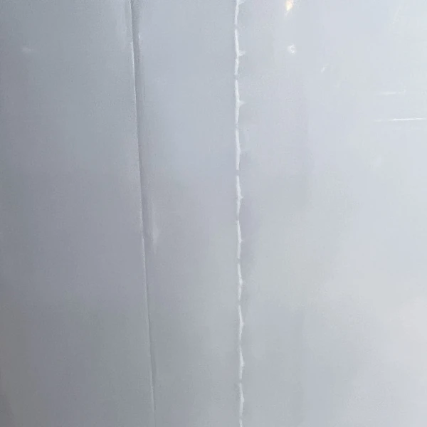 38x72 6 Mil Bags on Roll Perforation Perforation of 6 Mil 38 x 72 Poly Bags on Roll