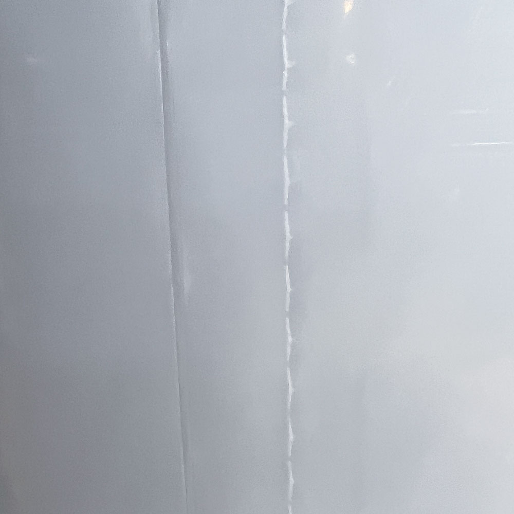 Perforation of 6 Mil 38 x 72 Poly Bags on Roll