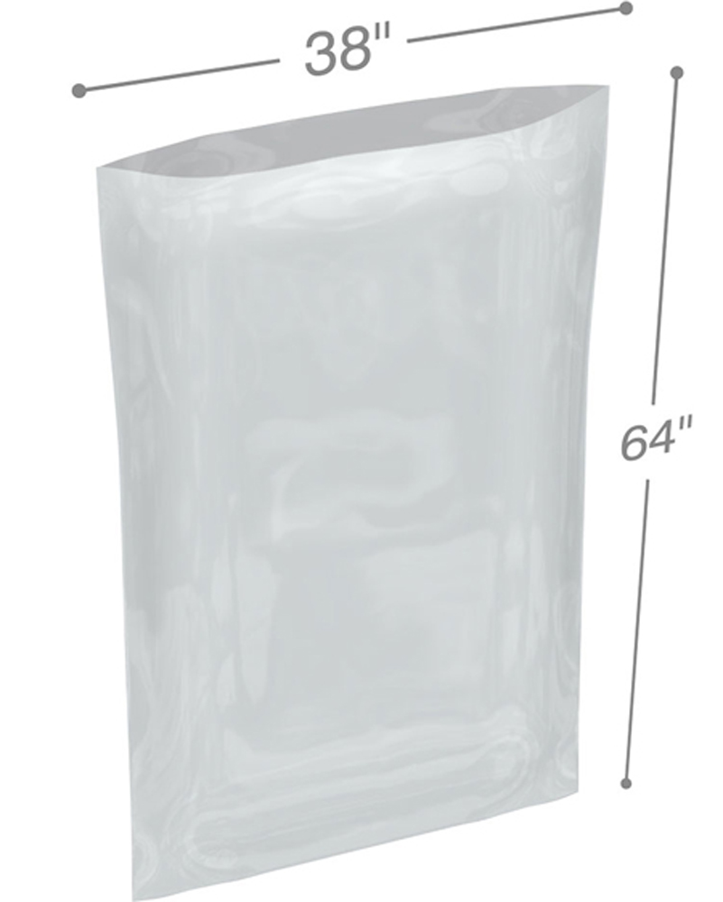 38x64 4 mil flat poly bag