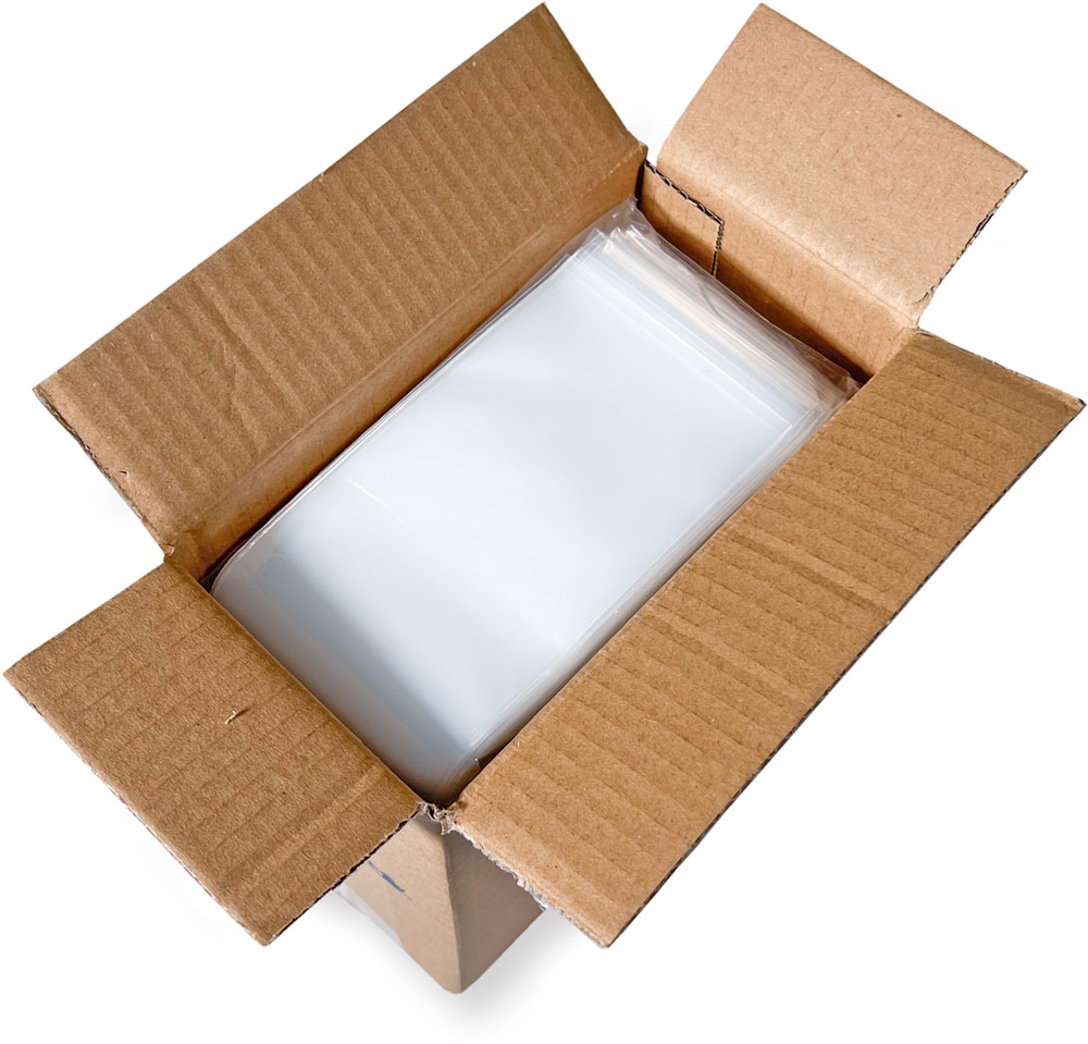 Case of 2 Mil 3 x 12 Poly Bags