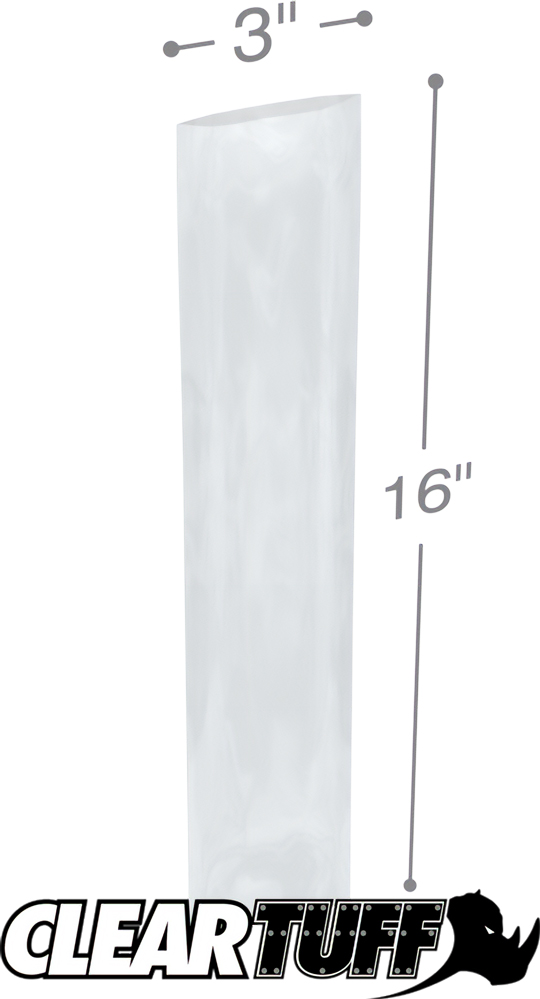 3 x 16 2 mil Poly Bags
