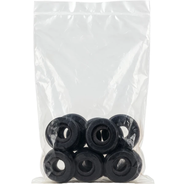 3 x 5 2 Mil Flat Poly Bags with Plumbing Seals Plumbing Seals Inside of 2 Mil 3 x 5 Poly Bags