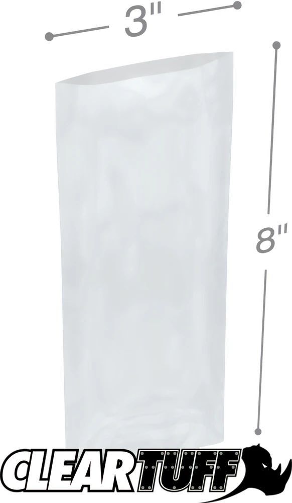 3 x 8 2 mil Poly Bags