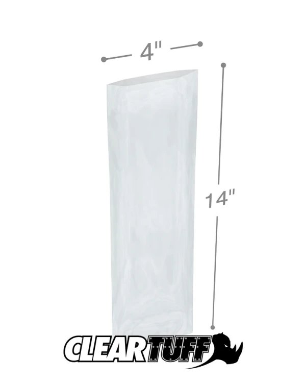 4 x 14 3 mil Poly Bags 4 x 14 3 mil Poly Bags