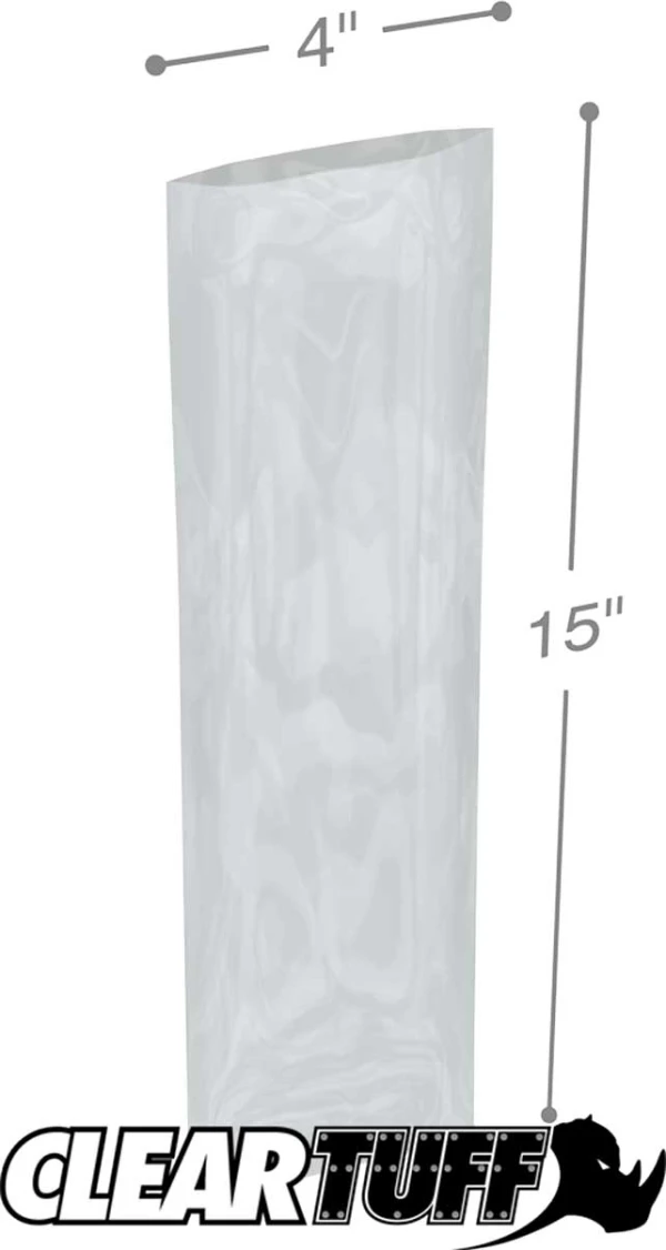 4 x 15 2 mil Poly Bags 4 x 15 2 mil Poly Bags