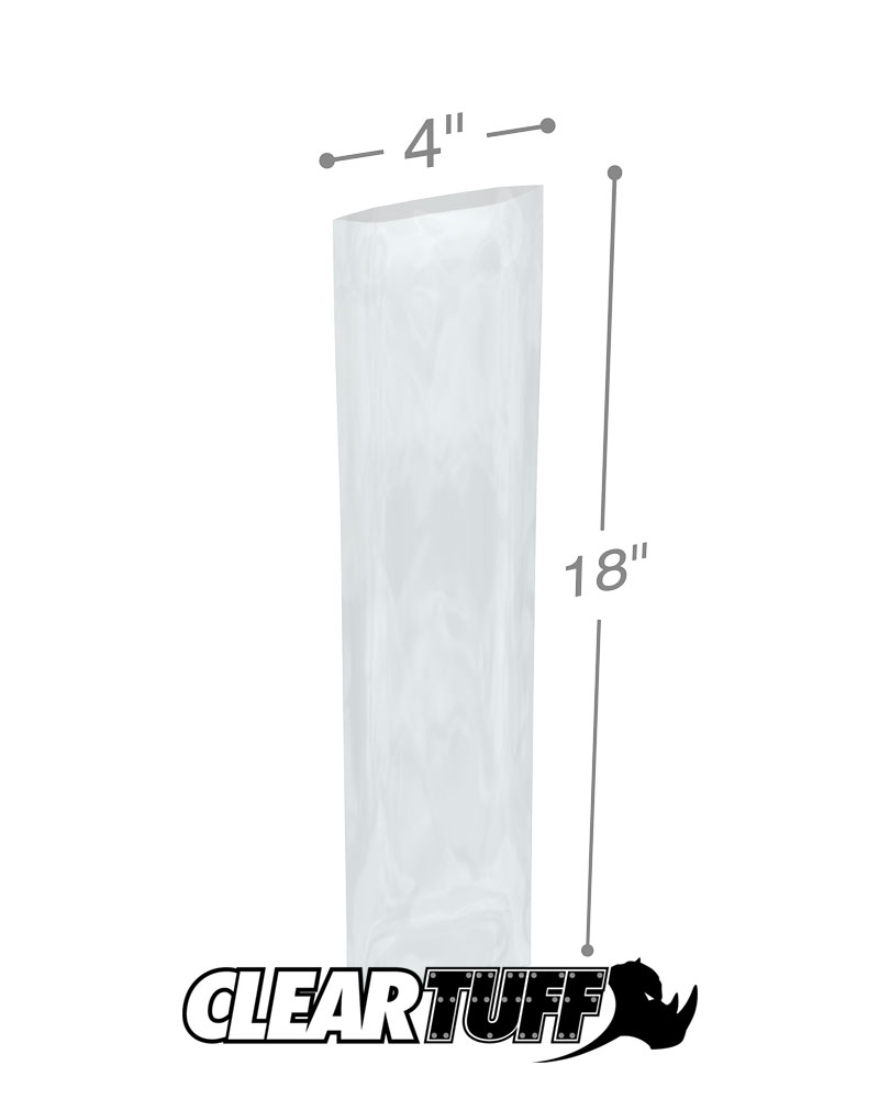4 x 18 4 mil Poly Bags