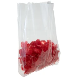4" x 2" x 8" 1.5 Mil Gusseted Polypropylene Bags