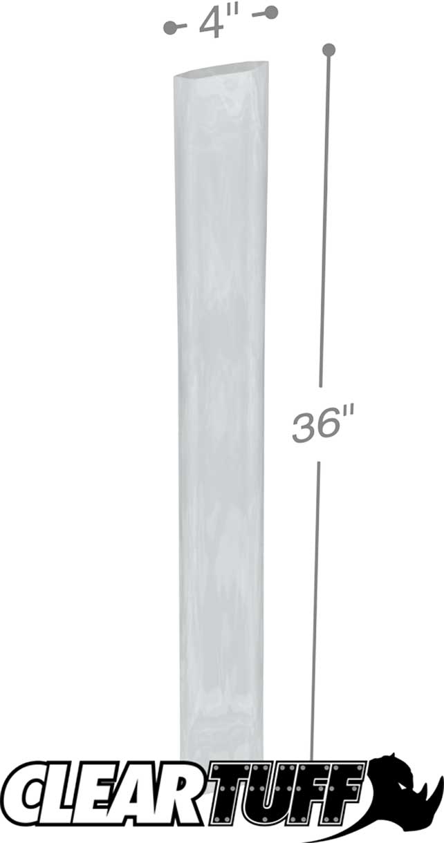 4 x 36 2 mil Poly Bags