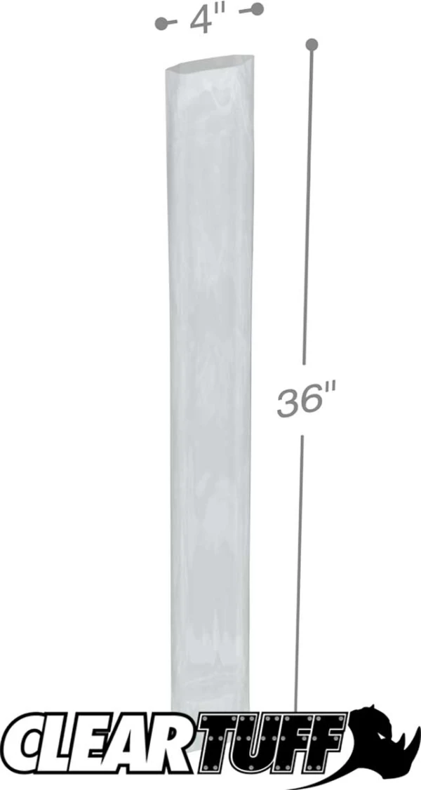 4 x 36 4 mil Poly Bags 4 x 36 4 mil Poly Bags