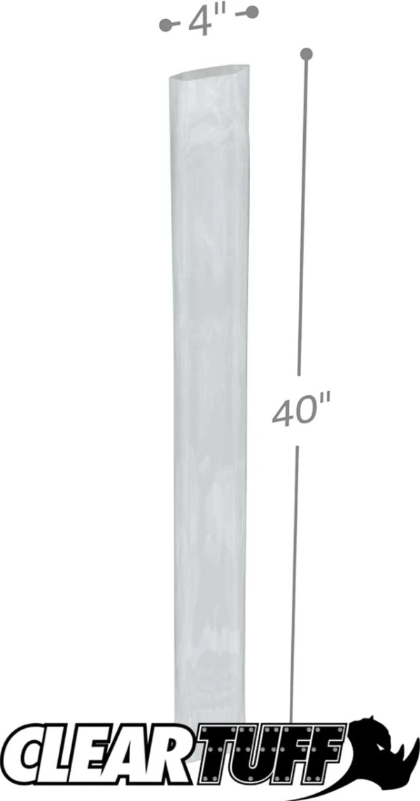 4 x 40 3 mil Poly Bags 4 x 40 3 mil Poly Bags