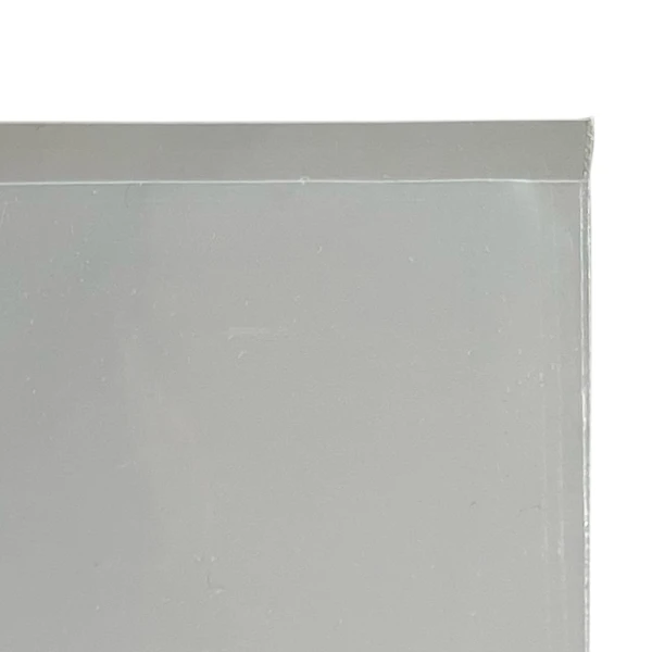 4 x 5 4 Mil Flat Poly Bags Offset lip Offset Lip of 4 Mil 4 x 5 Poly Bags