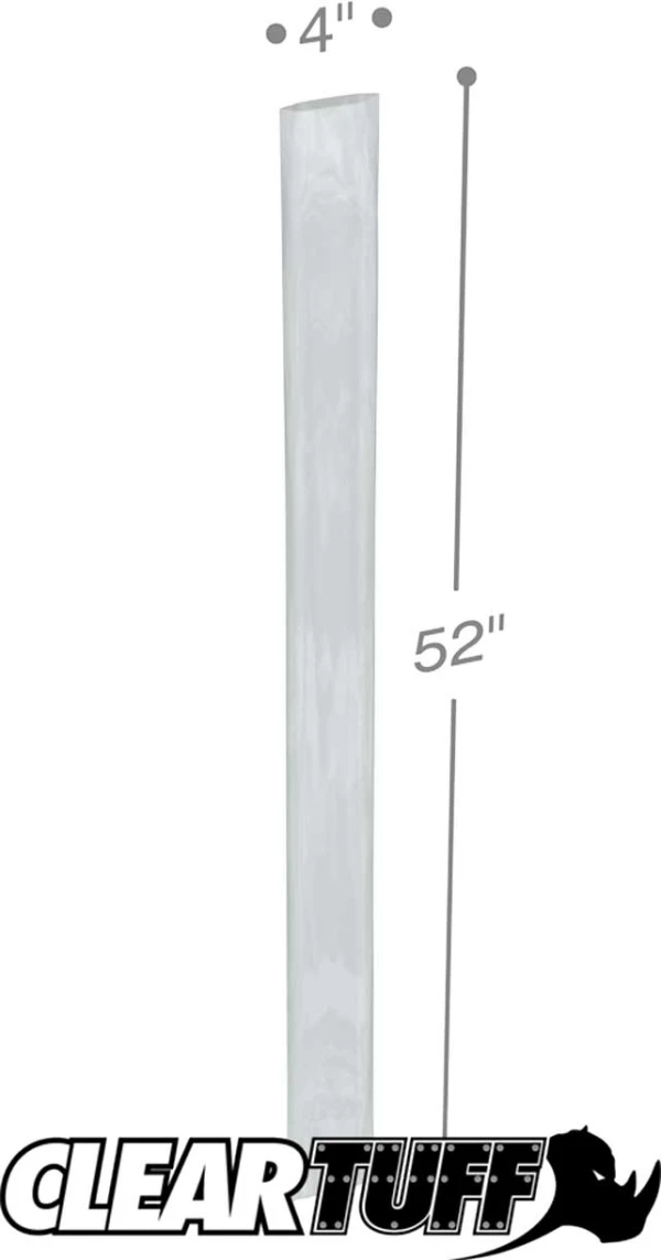 4 x 52 4 mil Poly Bags 4 x 52 4 mil Poly Bags