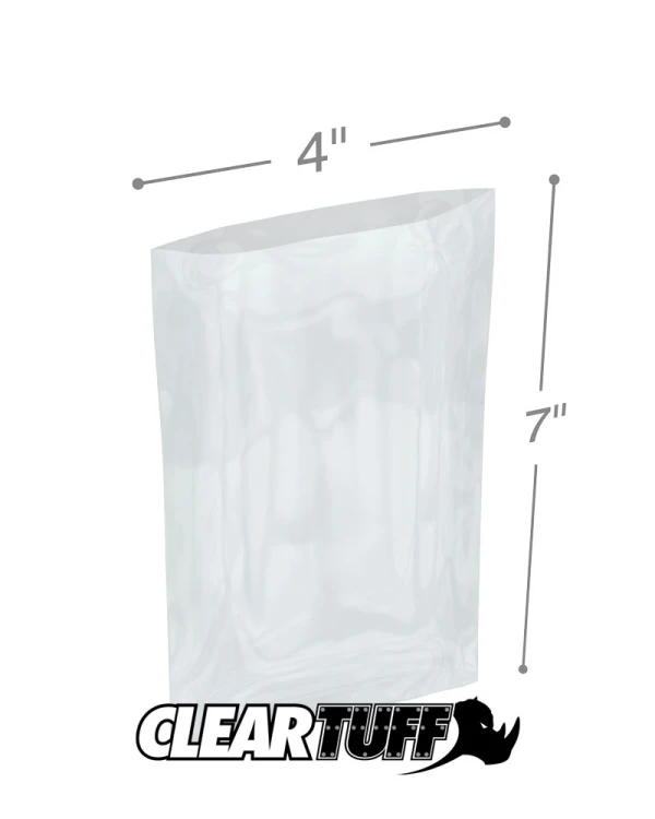 4 x 7 3 mil Poly Bags 4 x 7 3 mil Poly Bags