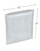 Clear 40 x 46 1 mil Poly Bags
