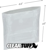 Clear 44 x 48 3 mil Poly Bags