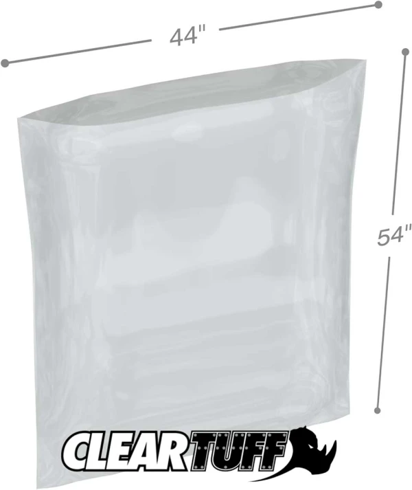 44 x 54 4 mil Poly Bags 44 x 54 4 mil Poly Bags