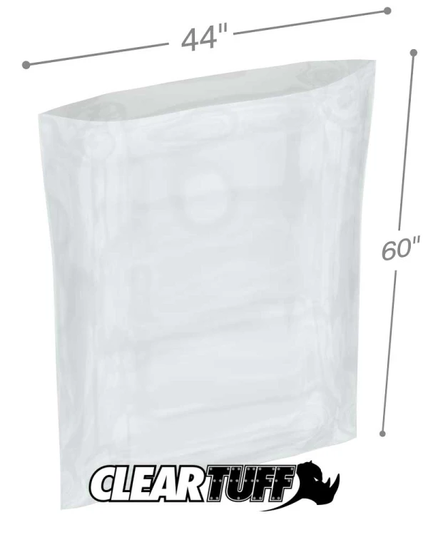 44 x 60 1.5 mil Poly Bags