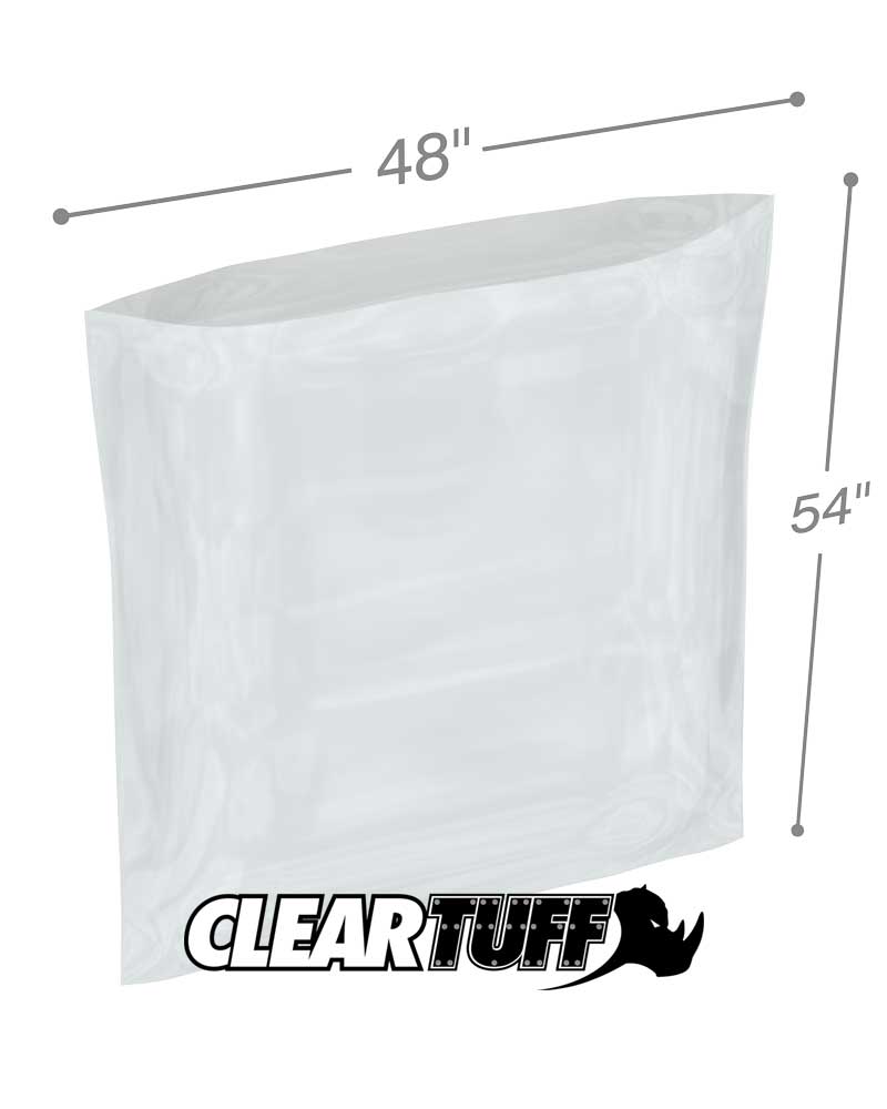 48 x 54 1.5 mil Poly Bags