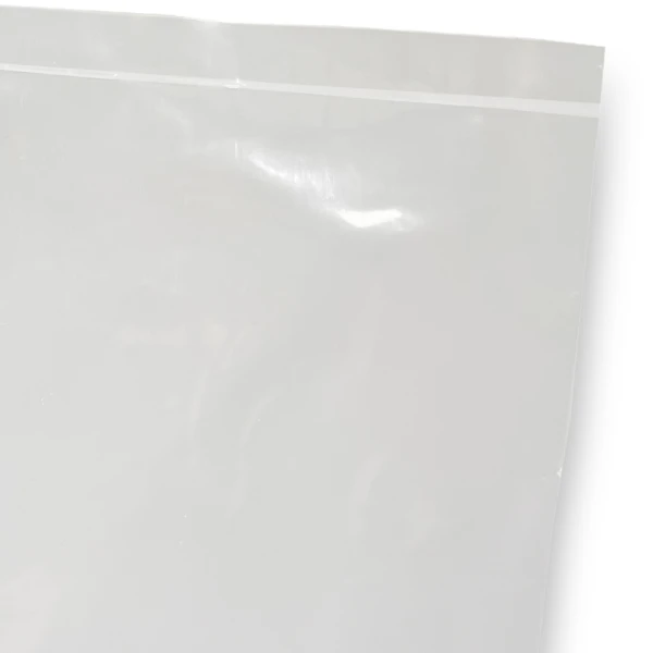 48 x 48 2 Mil Flat Poly Bags Bottom Seal Bottom Seal of 2 Mil 48 x 48 Poly Bags