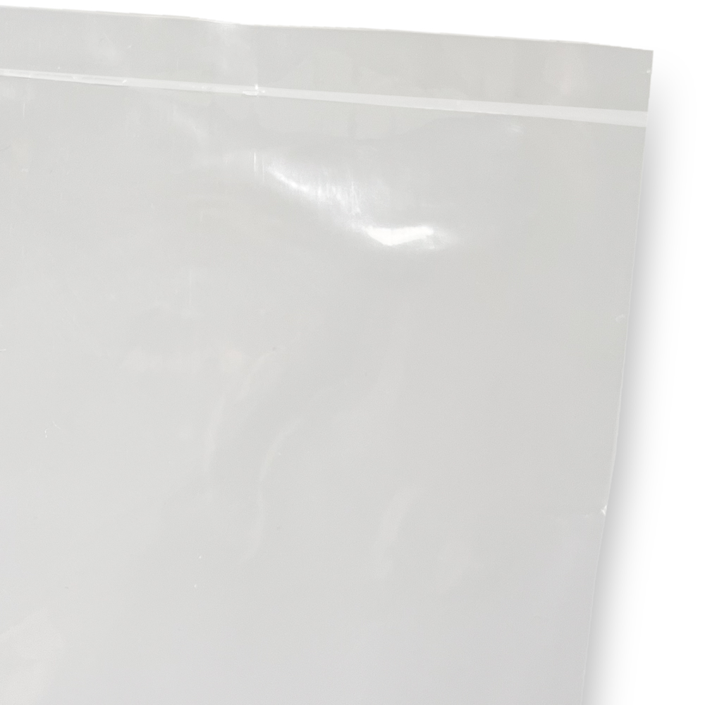 Bottom Seal of 2 Mil 48 x 48 Poly Bags