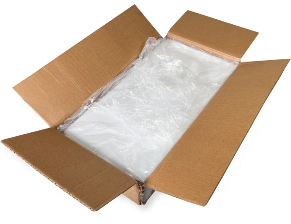 48 x 48 2 Mil Flat Poly Bags Case Case of 2 Mil 48 x 48 Poly Bags