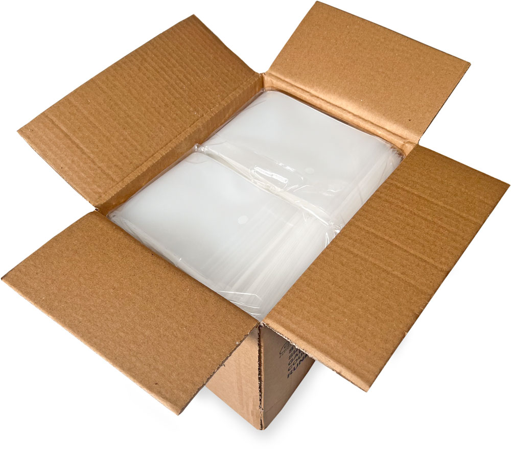 Case of 4 Mil 4 x 12 Poly Bags