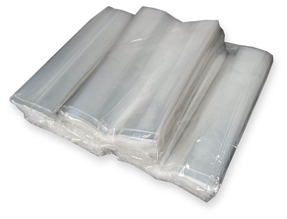 Inner Packs of 4 x 2 x 8 .002 Plastic Gusseted Bags