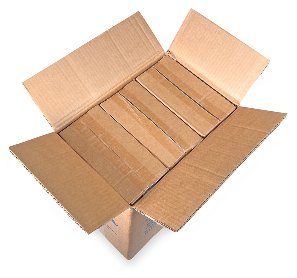 Master Case of 4 x 2 x 8 .002 Plastic Gusseted Bags