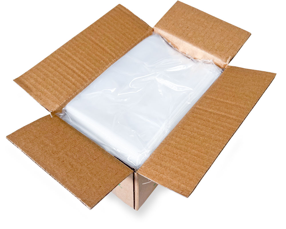 Case of 1.5 Mil 4 x 6 Poly Bags