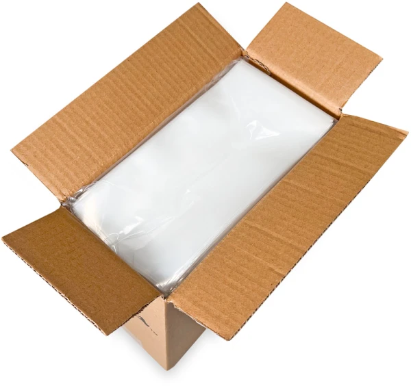 4 x 8 4 Mil Flat Poly Bags Case Case of 4 Mil 4 x 8 Poly Bags
