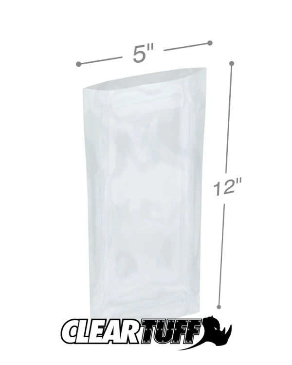 5 x 12 3 mil Poly Bags
