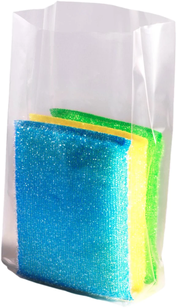 5 x 2 x 12 1 Mil Gusseted Poly Bags 5 x 2 x 12 .001 Plastic Gusseted Bags